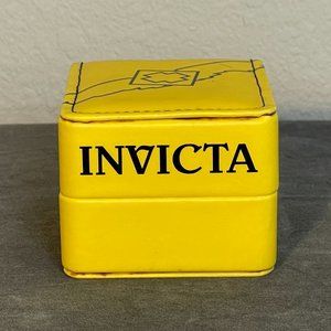 Invicta Lupah Quartz Black Dial Black Leather Ladies Womens Watch